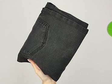czarne jeansy pull: Cropp, Jeansy damskie, rozmiar S — 6