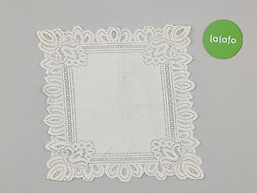 Obrazy i zdjęcia: Serwetka 40 x 40, kolor - Biały, stan - Bardzo dobry — 2