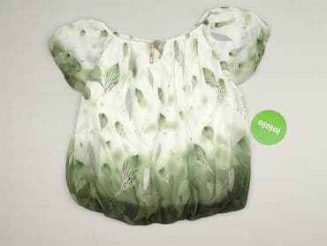 szmaragdowa bluzki damskie: Bluzka damska, rozmiar M — 2