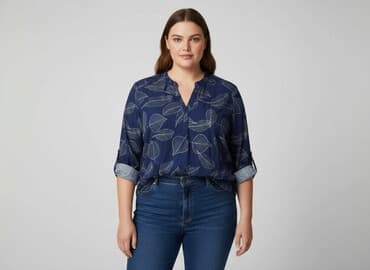 bonprix bluzki eleganckie duże rozmiary: Bpc bonprix collection, Bluzka damska, rozmiar 4XL — 6