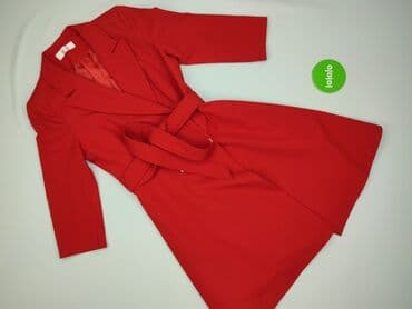 czerwony płaszcz: Trencz damski, XL — 2