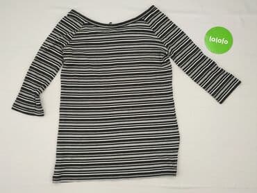 bluzki w paski rękaw 3 4: Bluzka damska, rozmiar M — 4