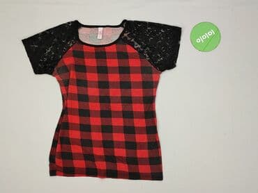 bluzki w kratkę czerwona: Women's blouse, size S — 3