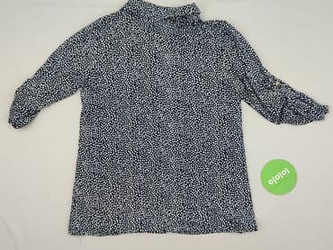 biała bluzka ze stójką damska: Bluzka damska, rozmiar S — 3