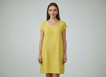 bawelniane sukienki: Sukienka damska, rozmiar L — 1