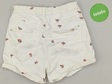 krótkie spodenki off white: Denim, Szorty damskie, rozmiar M — 3