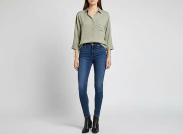 koszule wełniane: H&M, Koszula damska, rozmiar XS — 1