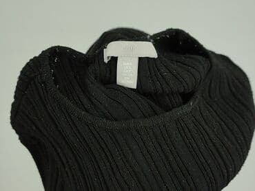 czarne prążkowane bluzki: H&M, Top damski, rozmiar XS — 5