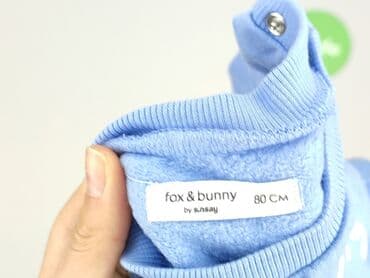 koszulka chaotic system: Sweatshirt, Fox&Bunny, 9-12 months, condition - Perfect — 4