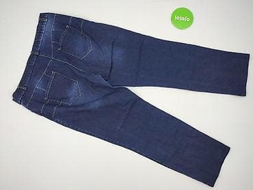straight blue jeans: Jeansy damskie, rozmiar L — 3