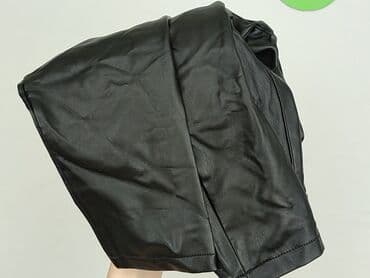 rajstopy z paskiem: Bershka, Legginsy Ze skóry ekologicznej damskie, S — 6