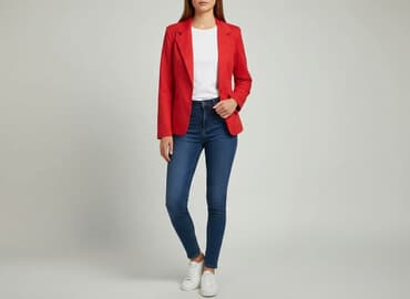 sukienka a la marynarka: Marynarka damska, rozmiar M — 7