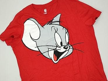 pull and bear oversized t shirty: T-shirt damski, rozmiar L — 1