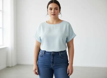 koszulka z filtrem uv: T-shirt damski, rozmiar 4XL — 1