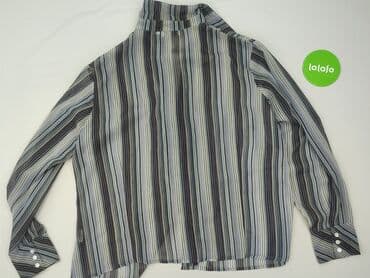 koszulka z długim rękawem w paski: Collection, Koszula damska, rozmiar 5XL — 3