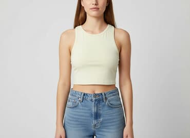 crop sukienki: Top damski, rozmiar S — 6