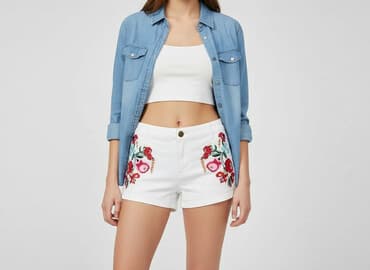 bershka шорти: Bershka, Шорти жіночі, розмір XS — 6