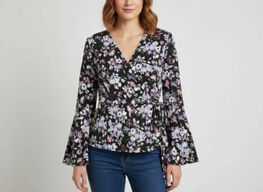 zapięcie do stroju kąpielowego: Gina Tricot, Bluzka damska, XL — 8
