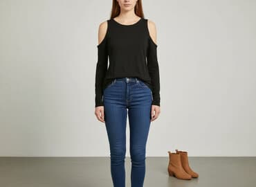 kozaki na koturnie ccc czarne: Vicolo, Bluzka damska, S — 6