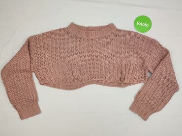 mohito różowy sweter: SZACHOWNICA, Sweter damski, One size — 2