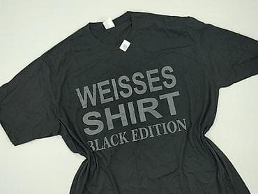 czarne jeansy pull bear: Koszulka dla mężczyzn, rozmiar 3XL — 1