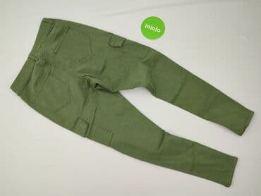 spodnie czarne cargo bershka: Denim Co, Spodnie cargo damskie, rozmiar M — 3