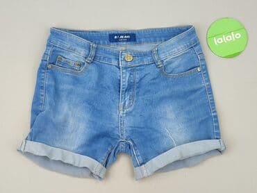 dżinsy push up z wysoką talią: Shorts for women, size M (EU 38) — 2