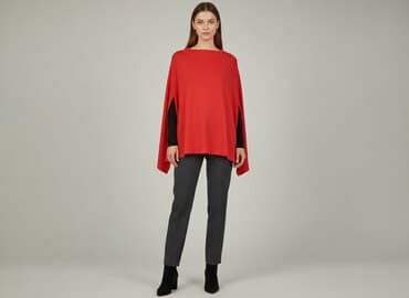 ponczo narzutka: Narzutka damska, rozmiar One size — 5