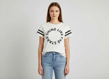 t shirty david bowie bershka: T-shirt damski, rozmiar L — 1