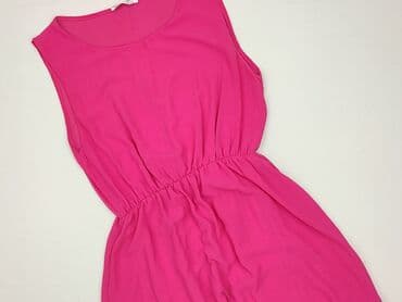 różowa satynowa sukienki: Sukienka damska, rozmiar S — 1