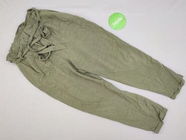 oliwkowe buty: Spodnie materiałowe damskie, rozmiar S — 2