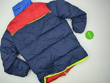 dc: Męska puchowa kurtka zimowa “Sports” – kolor navy z kontrastami — 3