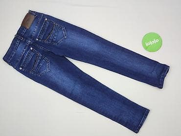 lonky jeans: Spodnie jeansowe, 10 lat, 134/140, stan - Bardzo dobry — 3