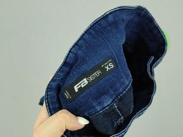 krótkie spodenki z wysokim stanem: FBsister, Szorty damskie, rozmiar XS — 4