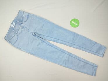 kozaki na koturnie by o la la: Denim 1982, Jeansy damskie, S — 2