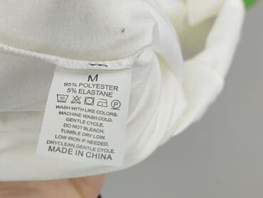 czarne bluzki basic: Top damski, rozmiar M — 5