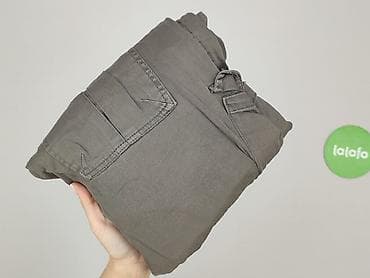 pajac: Cream, Spodnie cargo damskie, rozmiar S — 5