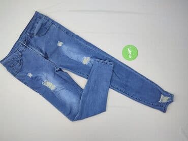 dżinsy z dziurami allegro: Jeansy damskie, M — 2