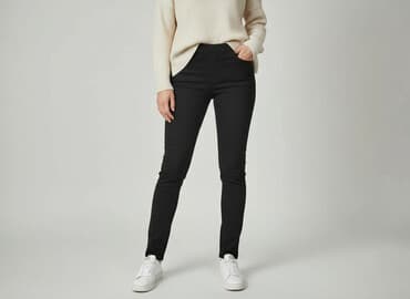 body damskie sinsay: Sinsay, Spodnie materiałowe damskie, rozmiar L — 6