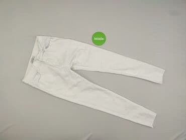 woskowane legginsy z wysokim stanem zara: Material trousers for women, size S (EU 36) — 2