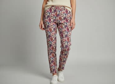 joggery damskie jasne: Spodnie materiałowe damskie, rozmiar S — 7