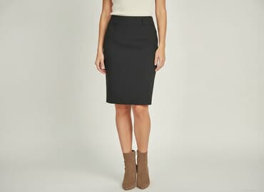 spódnice midi plisowane czarne: Destination, Spódnica damska, M — 7