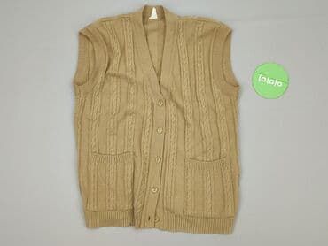 sweter z dekoltem v: Kardigan damski, rozmiar 2XL — 2