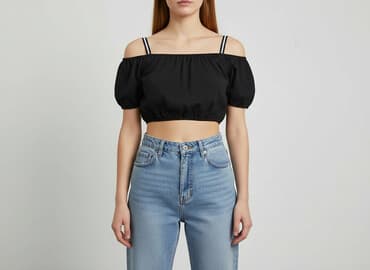 bluzki z opadającymi ramionami: House, Women`s T-shirt, size M — 1