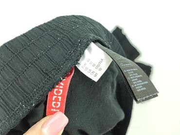 hm joggery damskie: H&M, Material trousers for women, size L (EU 40) — 4