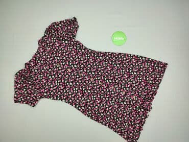 prosta sukienka z bufiastymi rękawami: Women`s dress, size M — 3