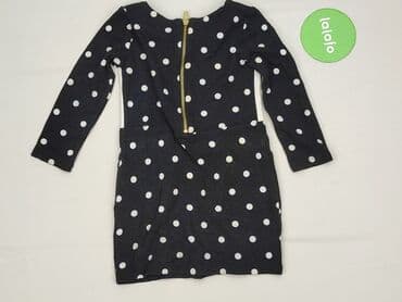sukienka w geometryczne wzory: Dress, H&M, 3-4 years, 98-104 cm, condition - Very good — 3