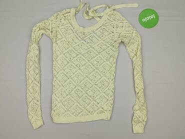 zara zolty sweter: Sweter damski, rozmiar S — 3