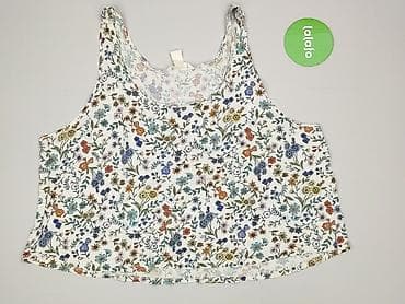 cropp biala bluza: H&M Basic, Top damski, rozmiar XL — 3