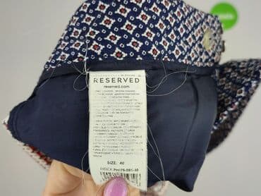 koszula w krate lidl: Reserved, Material trousers for women, size L (EU 40) — 4